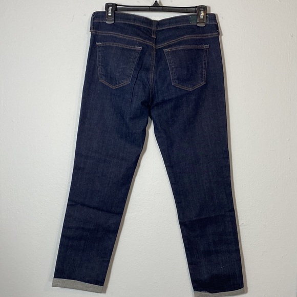 AG The Stevie Rollup Ankle Blue Jeans, 29R - Picture 2 of 11